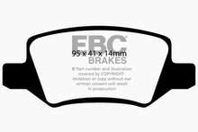 Load image into Gallery viewer, EBC 08-09 Mercedes-Benz B200 2.0 Greenstuff Rear Brake Pads
