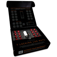 Load image into Gallery viewer, Mishimoto Aluminum Locking Lug Nuts 1/2 X 20 23pc Set Black
