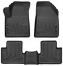 Load image into Gallery viewer, Husky Liners 15-22 Jeep Cherokee WeatherBeater Combo Black Floor Liners
