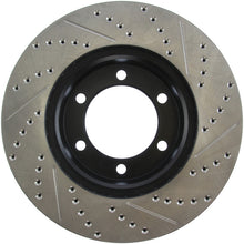 Load image into Gallery viewer, StopTech 00-06 Toyota Tundra / 01-07 Toyota Sequoia Front Right Slotted &amp; Drilled Rotor
