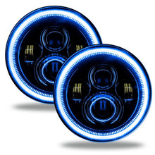Load image into Gallery viewer, Oracle Jeep Wrangler JL/Gladiator JT 7in. High Powered LED Headlights (Pair) - Blue
