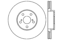 Load image into Gallery viewer, StopTech 03-08 Pontiac Vibe / 05-09 Scion tc Right Front Slotted &amp; Drilled Rotor
