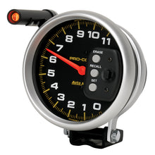 Load image into Gallery viewer, Autometer 5 inch 11000 RPM Single Range w/ Pro-Comp 2 &amp; Memory Tachometer
