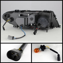 Load image into Gallery viewer, Spyder BMW E46 3-Series 04-06 2 DR Projector Halogen Model- LED Halo Blk PRO-YD-BMWE4604-2DR-HL-BK
