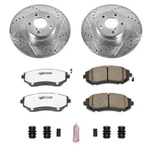 Load image into Gallery viewer, Power Stop 05-06 Saab 9-2X Front Z26 Street Warrior Brake Kit
