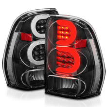 Load image into Gallery viewer, ANZO 2002-2009 Chevrolet Trailblazer LED Tail Lights w/ Light Bar Black Housing Clear Lens

