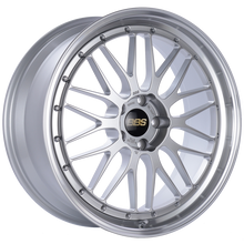Load image into Gallery viewer, BBS LM 21x9 5x120 ET32 Diamond Silver Center Diamond Cut Lip Wheel -82mm PFS/Clip Required
