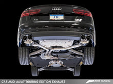 Load image into Gallery viewer, AWE Tuning Audi C7.5 A6 3.0T Touring Edition Exhaust - Quad Outlet Diamond Black Tips
