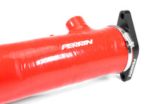 Load image into Gallery viewer, Perrin 2022+ Subaru WRX Red 3in Turbo Inlet Hose w/ Nozzle
