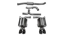 Load image into Gallery viewer, Corsa 11-13 Subaru Impreza Sedan STI 2.5L Turbo Manual Black Sport Cat-Back Exhaust
