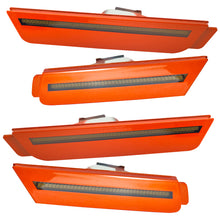 Load image into Gallery viewer, Oracle 10-15 Chevy Camaro Concept Sidemarker Set - Tinted - Inferno Orange Metallic (GCR)

