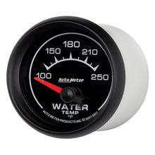 Load image into Gallery viewer, Autometer ES 2-1/16in 100-250 Deg F Water Temperature Gauge - Electric
