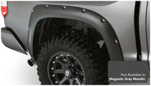 Load image into Gallery viewer, Bushwacker 16-18 Toyota Tundra Fleetside Pocket Style Flares 4pc - Magnetic Grey

