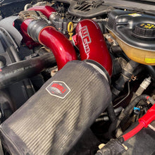 Load image into Gallery viewer, Wehrli 03-07 Ford 6.0L Powerstroke 4in Intake Kit - WCFab Red
