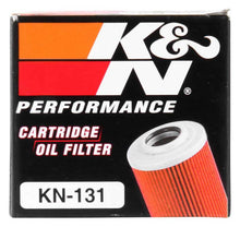 Load image into Gallery viewer, K&amp;N Suzuki / Hyosung 1.75in OD x .5in ID x 1.563in H Oil Filter
