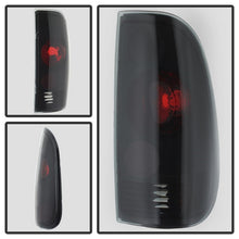 Load image into Gallery viewer, Spyder Ford F150 Styleside 97-03/F250/350/450/550 Euro Style Tail Lights Blk Smke ALT-YD-FF15097-BSM
