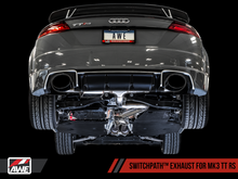 Load image into Gallery viewer, AWE Tuning 18-19 Audi TT RS 2.5L Turbo Coupe 8S/MK3 SwitchPath Exhaust w/Diamond Black RS-Style Tips
