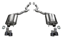 Load image into Gallery viewer, Corsa 18-20 Ford Mustang GT Convertible w/o Active Valves Sport Axle-Back w/ Black PVD 4in Tips

