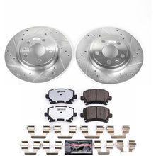 Load image into Gallery viewer, Power Stop 05-09 Audi A4 Rear Z26 Street Warrior Brake Kit
