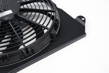 Load image into Gallery viewer, CSF 92-00 Honda Civic All-Aluminum Fan Shroud w/12in SPAL Fan - Black Finish
