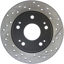 Load image into Gallery viewer, StopTech 04-08 Acura TSX / 03-07 Honda Accord SportStop Slotted &amp; Drilled Left Rear Rotor
