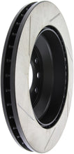 Load image into Gallery viewer, StopTech Power Slot 07-10 Audi Q7 / 03-10 Porsche Cayenne Left Rear Slotted Rotor

