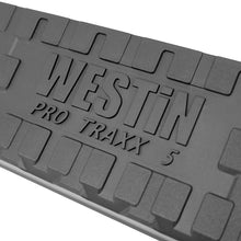 Load image into Gallery viewer, Westin 2007-2013 Chevy Silverado 1500 Ext Cab PRO TRAXX 5 Oval Nerf Step Bars - Black
