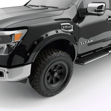 Load image into Gallery viewer, EGR 16+ Nissan Titan XD Bolt-On Look Color Match Fender Flares - Set - Black Metallic
