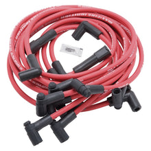 Load image into Gallery viewer, Edelbrock Spark Plug Wire Set SBC 78-86 V8 Hei 50 Ohm Resistance Red Wire (Set of 8)
