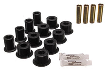 Load image into Gallery viewer, Energy Suspension 95-97 Toyota Tacoma / 89 4Runner / 89-95 Pick Up Black Rear Leaf Spring Shackle Bu
