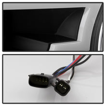 Load image into Gallery viewer, Spyder Ford F150 2015-2017 Projector Headlights - Light Bar DRL LED - Black PRO-YD-FF15015-LBDRL-BK
