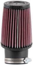 Load image into Gallery viewer, K&amp;N 3.75 Inch OD 2.438 Inch ID 2 Inch Angled Flange 5 Inch H 3 Inch Top OD Round Tapered Univ
