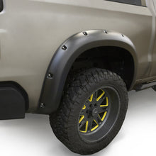 Load image into Gallery viewer, Lund 19-21 Chevy Silverado 1500 RX-Rivet Style Textured Elite Series Fender Flares-Black (2Pc.Rear)
