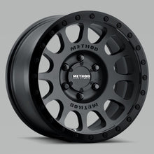 Load image into Gallery viewer, Method MR305 NV 16x8 0mm Offset 6x5.5 108mm CB Double Black Wheel
