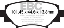Load image into Gallery viewer, EBC 14+ Mazda 3 2.0 (Japan Build) Yellowstuff Rear Brake Pads
