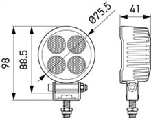 Load image into Gallery viewer, Hella ValueFit LED Work Light TR1700 LED MV CR LT
