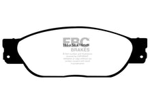 Load image into Gallery viewer, EBC 03-06 Jaguar XJ8 4.2 VP Yellowstuff Front Brake Pads
