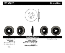 Load image into Gallery viewer, StopTech 02-06 Acura RSX Type S / 06-09 Honda Civic Si Slotted &amp; Drilled Left Front Rotor
