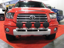 Load image into Gallery viewer, N-Fab Light Bar 07-13 Toyota Tundra - Gloss Black - Light Tabs
