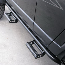Load image into Gallery viewer, N-Fab RKR Step System 15-17 GMC - Chevy Canyon/Colorado Crew Cab - Tex. Black - 1.75in
