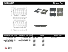 Load image into Gallery viewer, StopTech Performance 00-06 Jaguar S Typre R / XJ R / XJR-S / XJ Sport Rear Brake Pads

