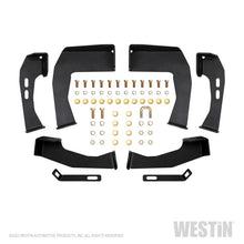 Load image into Gallery viewer, Westin 04-13 Chevy Silverado 1500 Crew Cab 2004-2013 HDX Drop Nerf Step Bars - Textured Black
