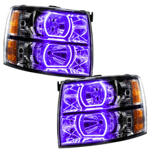 Load image into Gallery viewer, Oracle 07-13 Chevrolet Silverado SMD HL - Black - Square - ColorSHIFT w/ BC1 Controller
