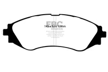 Load image into Gallery viewer, EBC 03-11 Chevrolet Aveo 1.6 Ultimax2 Front Brake Pads
