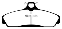 Load image into Gallery viewer, EBC 83-87 Chevrolet Corvette (C4) 5.7 Bluestuff Front Brake Pads
