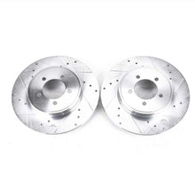Load image into Gallery viewer, Power Stop 03-05 Lincoln Aviator Rear Evolution Drilled &amp; Slotted Rotors - Pair
