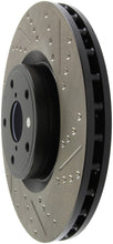 Load image into Gallery viewer, StopTech 05-10 Subaru Impreza WRX/STi Slotted &amp; Drilled Left Front Rotor
