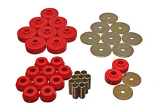 Load image into Gallery viewer, Energy Suspension 84-88 Toyota 4-Runner Red Body Cab Mount Set
