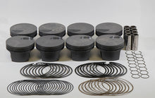 Load image into Gallery viewer, Mahle MS Piston Set BBC 496ci 4.310in Bore 4.25in Stroke 6.385in Rod 0.990 Pin -3cc 8.7 CR Set of 8
