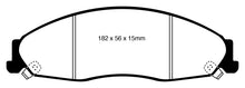 Load image into Gallery viewer, EBC 05-08 Pontiac Grand Prix 5.3 Redstuff Front Brake Pads
